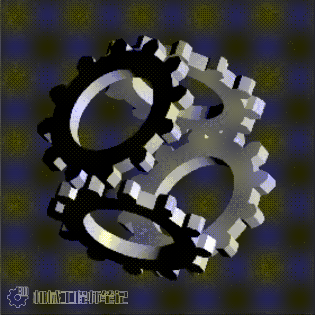 no.12齿轮齿条往复机构:no.