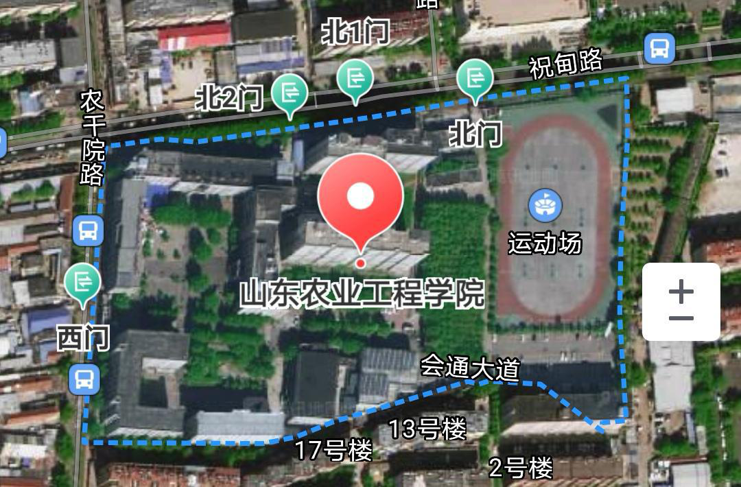 山东农业工程学院地图图片