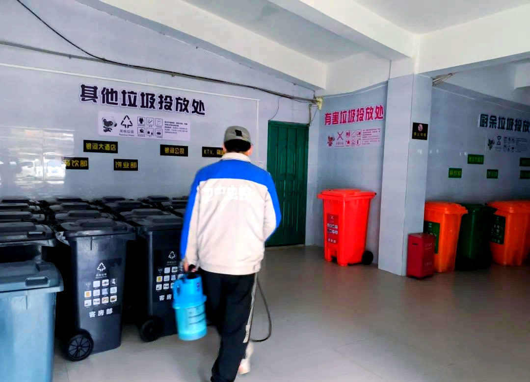 银河大酒店垃圾分类获认可,成为绿色发展新标杆