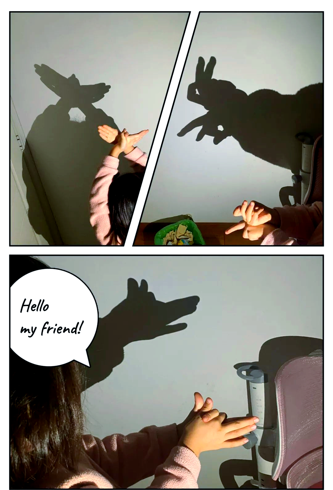 创意影子活动:孩子与家长共赏光影乐趣