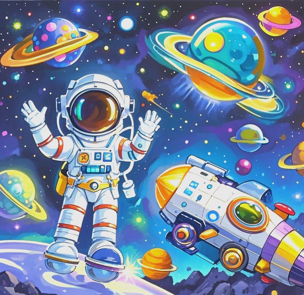 航天科技主题绘画大赛:构思与技巧全解析,激发你的创作灵感!