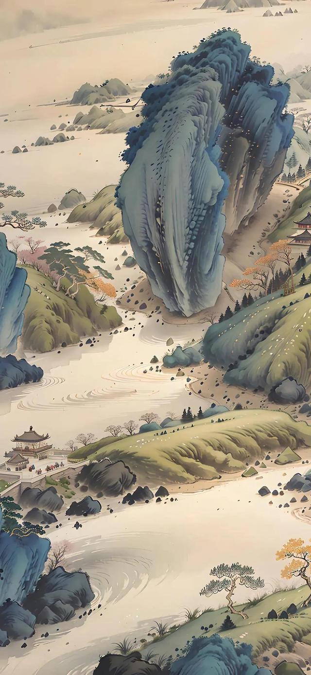 壁纸|水墨创意山水