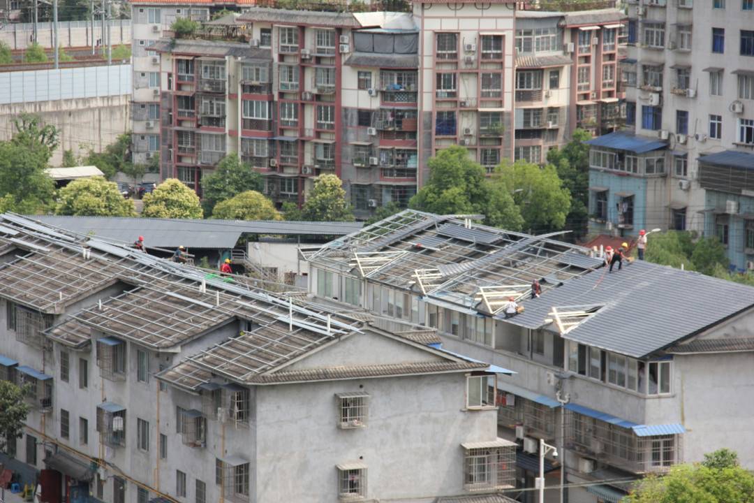 刷新"颜值"!四川广元改造"第五立面" 擦亮城市"顶部风景"