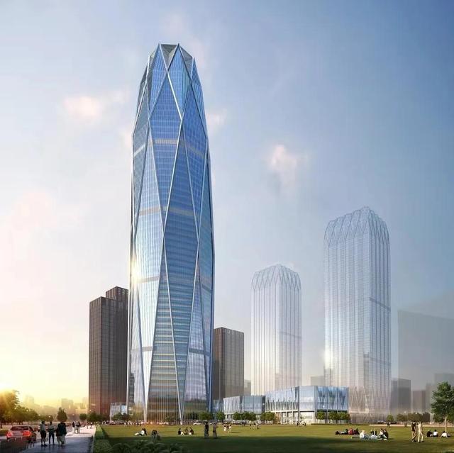 北京副中心在建第一高楼——新光大中心主塔楼
