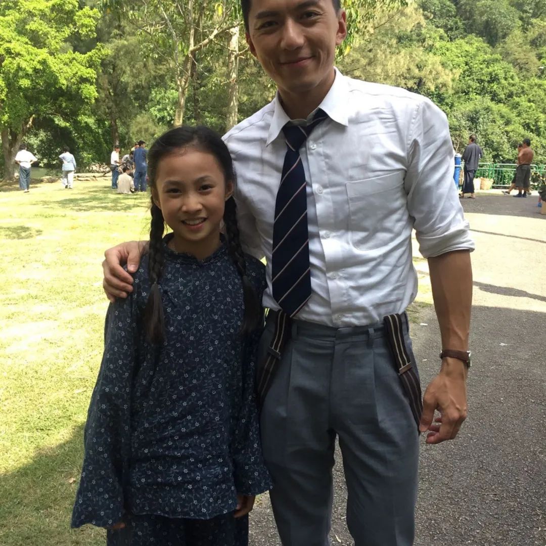 tvb小童星长到14岁再拍新剧!更加靓女!