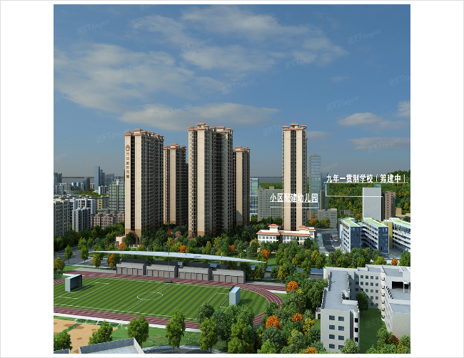 万华城市花园7号楼10月23日开放精装样板房 建面约75-114㎡三至四房