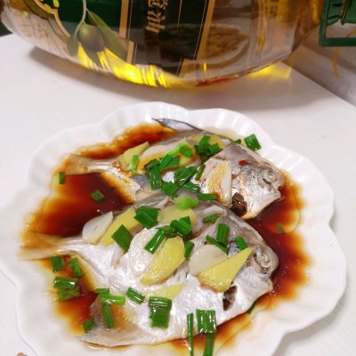 橄享国民味 热烹更美味 清蒸白鲳鱼