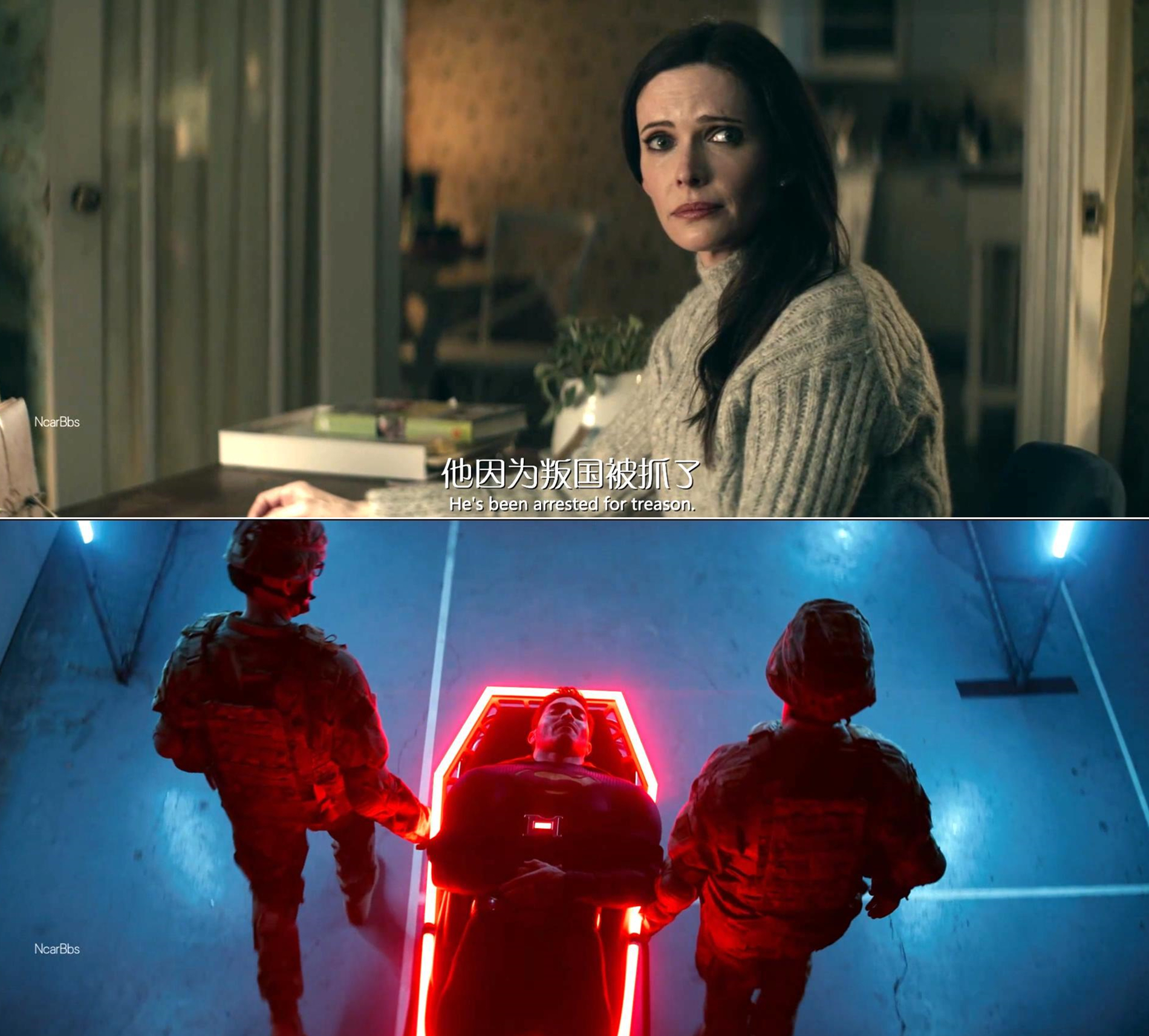 美剧《超人和露易丝》这幕超现实:救了俄国人的超人,被美军以"叛国罪"