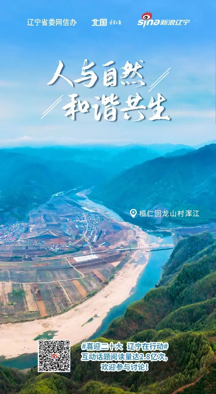 美丽辽宁公益宣传海报