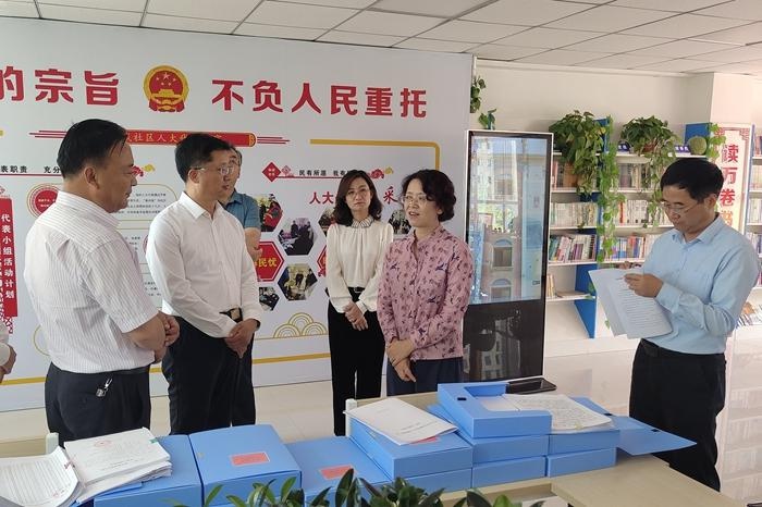 马琨督导调研静宁县县乡人大换届选举工作