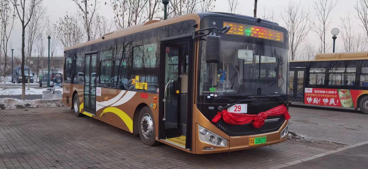 哈尔滨市公交29路新车上线运营