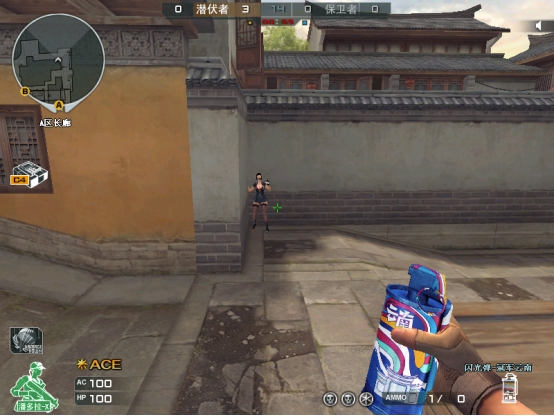 「cf」爆破讲堂新姑苏城潜伏者超实用烟雾弹投掷方法教学!