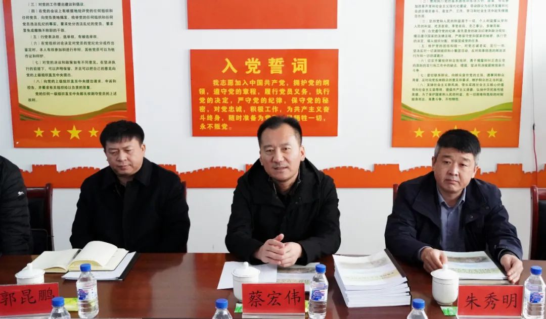 蔡宏伟来我县调研乡村振兴工作