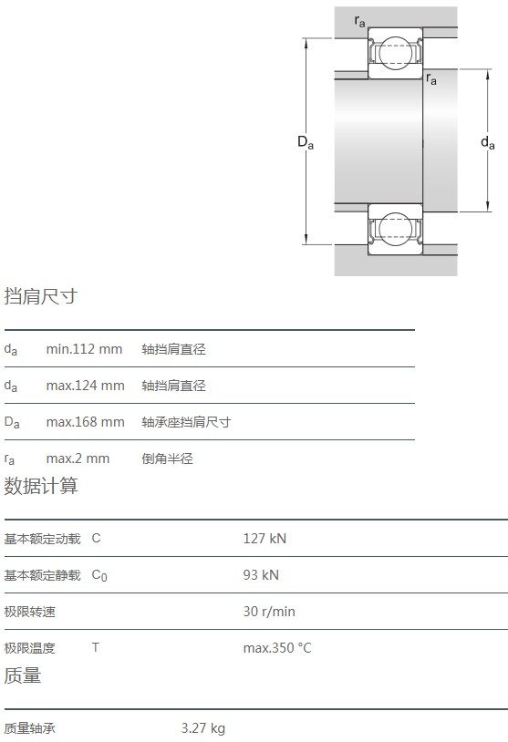 6220轴承尺寸及图片图片