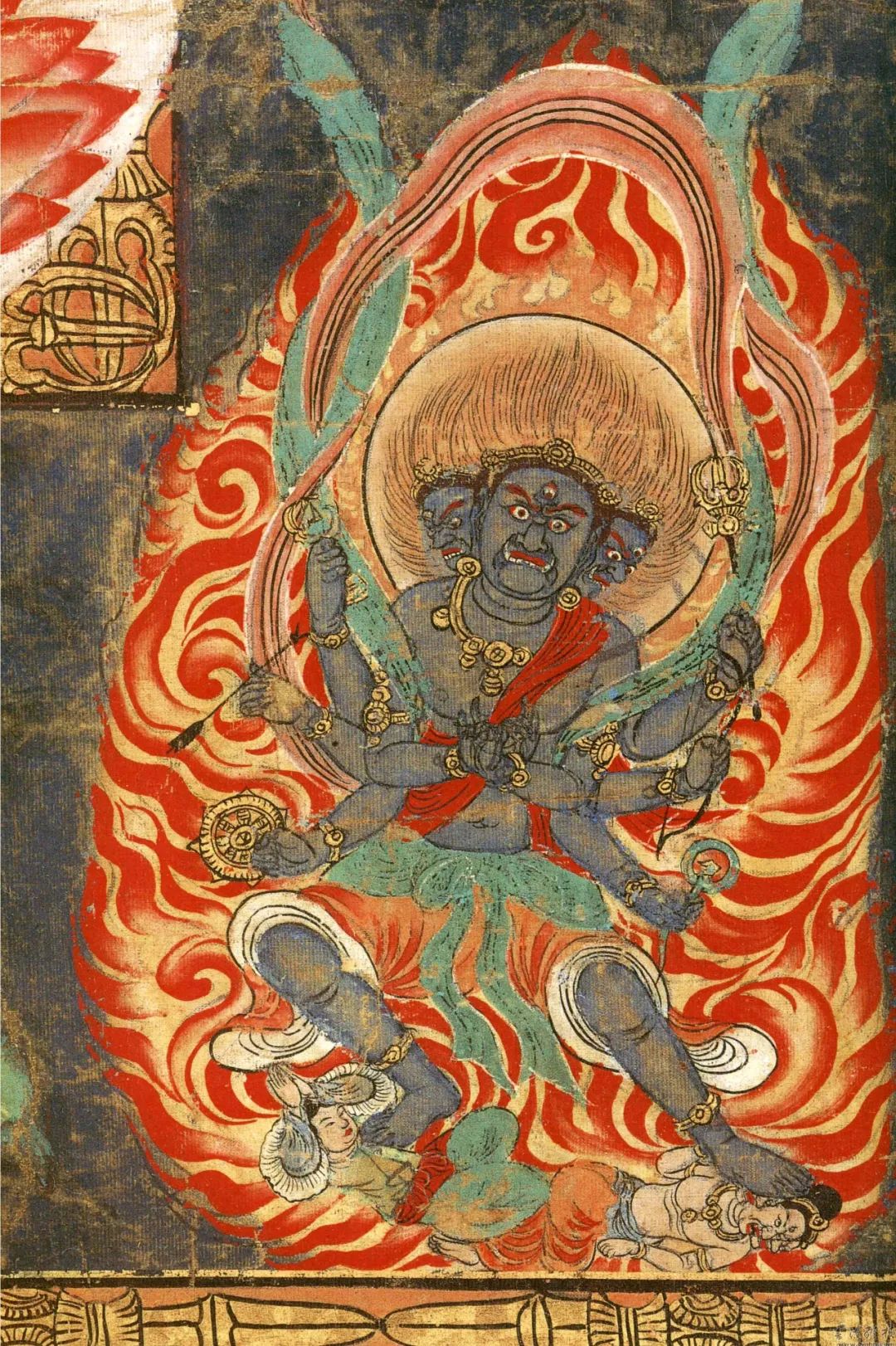 唐密佛画:金剛界八十一尊曼荼羅 赏析