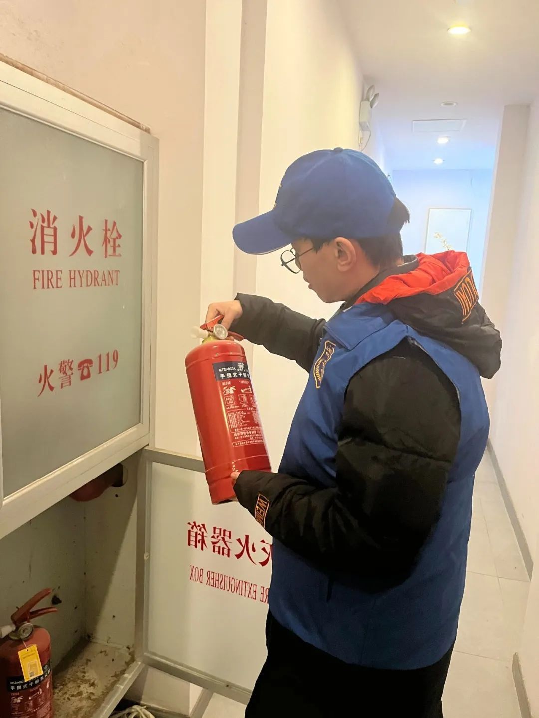 多点发力ta们全力筑牢冬季防火屏障