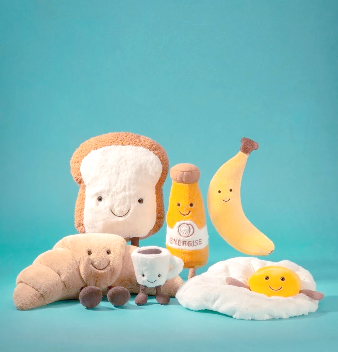 jellycat毛绒玩偶:治愈系产品引领潮流,满足成年人精神需求