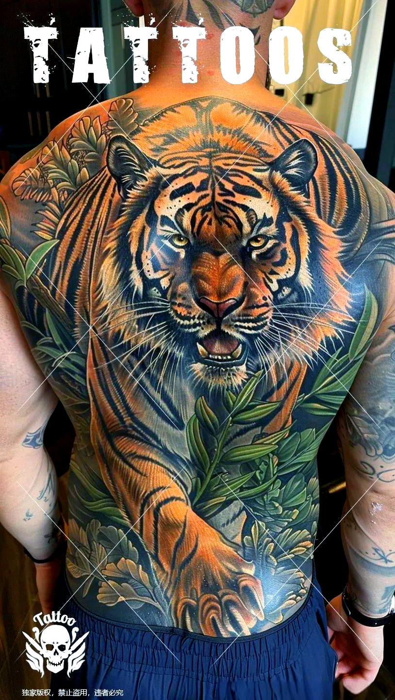 满背老虎纹身:探索霸气与力量的艺术世界