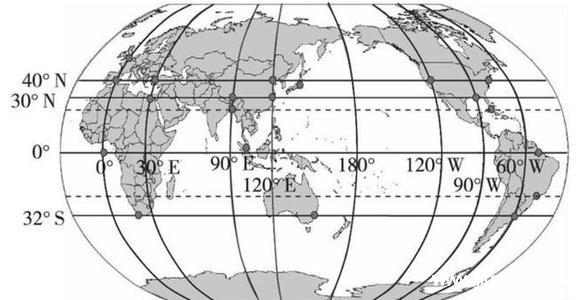 北纬60度地图图片