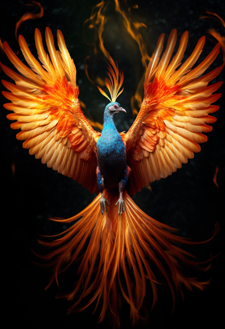 绝美凤凰壁纸:唤醒内心的力量,点亮人生的希望之火!