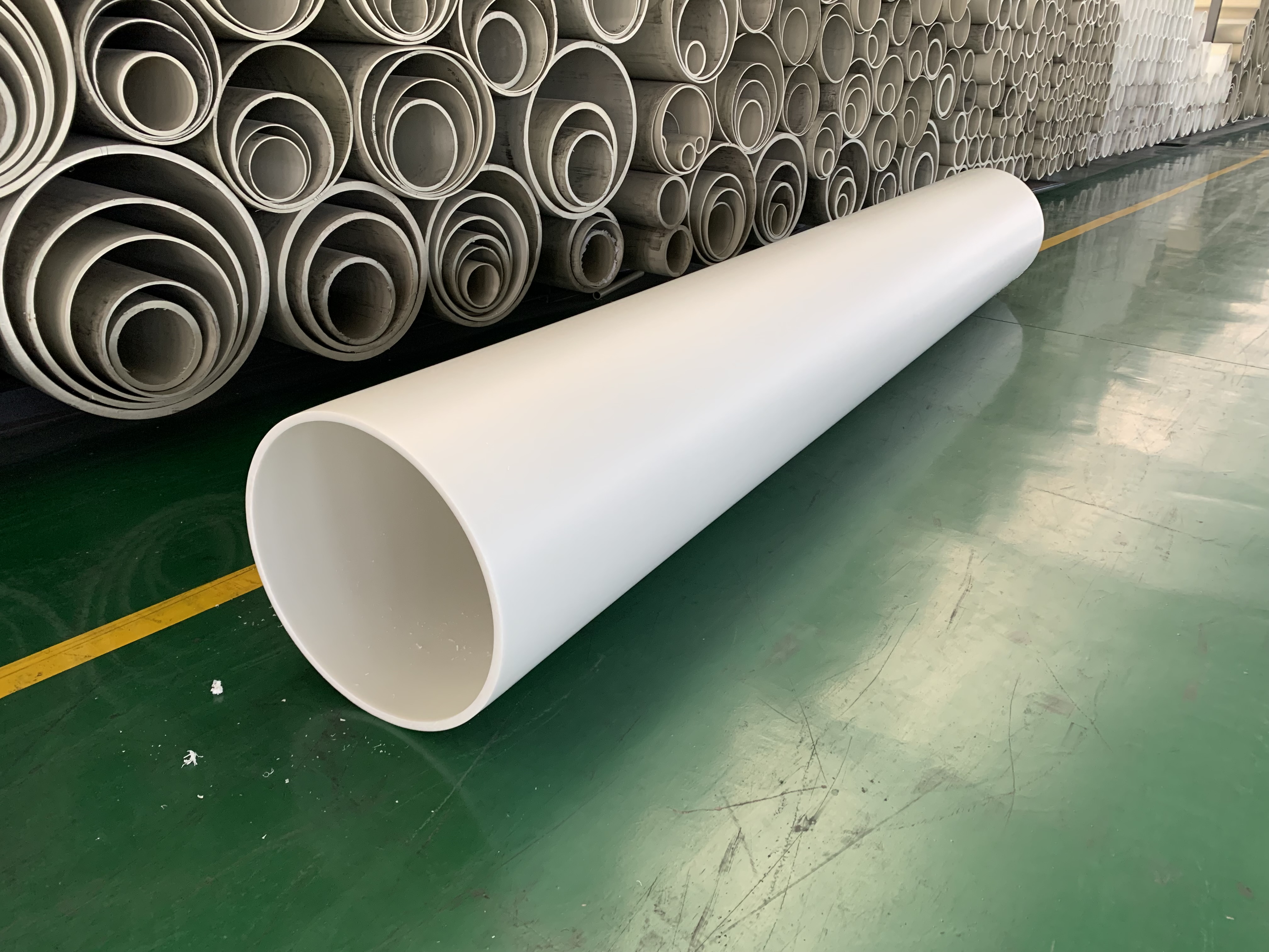 pp风管搬运的时候