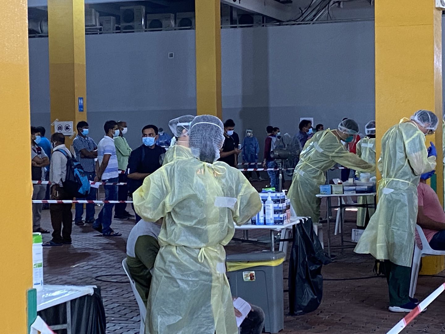新加坡外籍工人宿舍再现新冠肺炎确诊病例 每14天将进行一次病毒检测