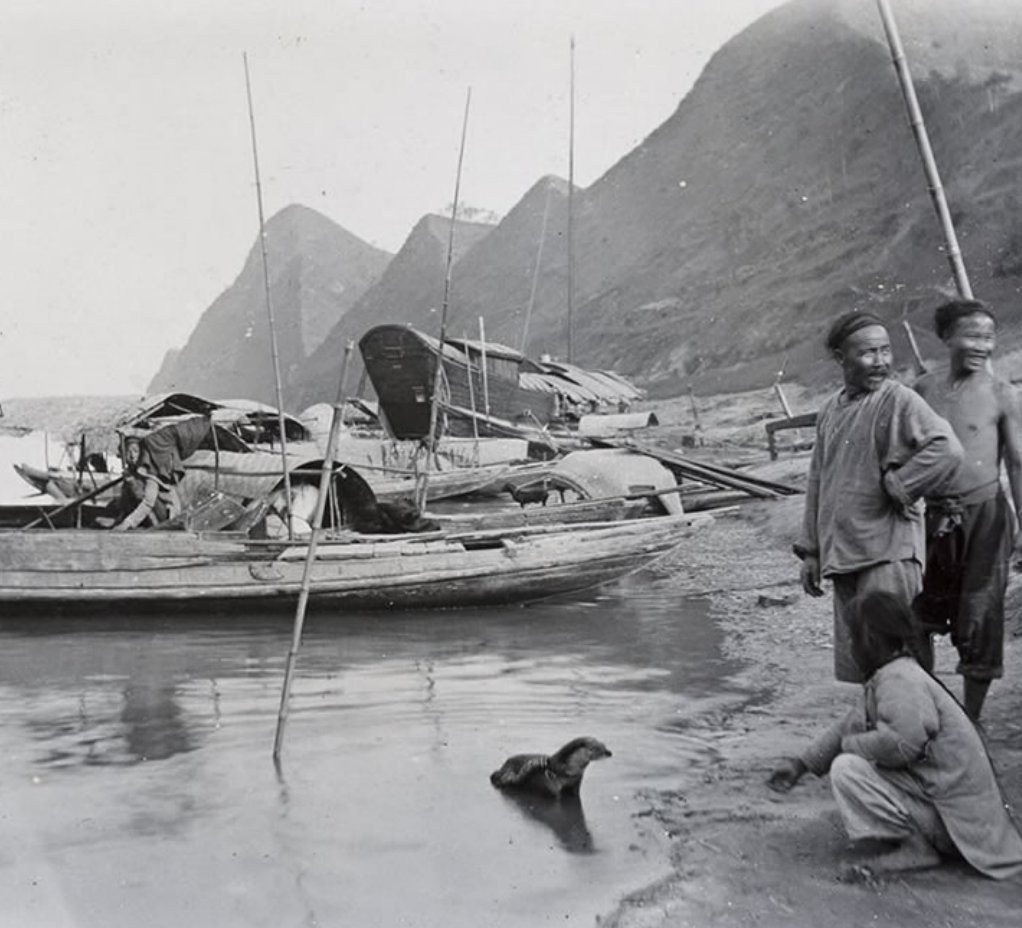 晚清老照片:原配和小妾喝酒猜拳,朝廷重臣张之洞伏桌办公!