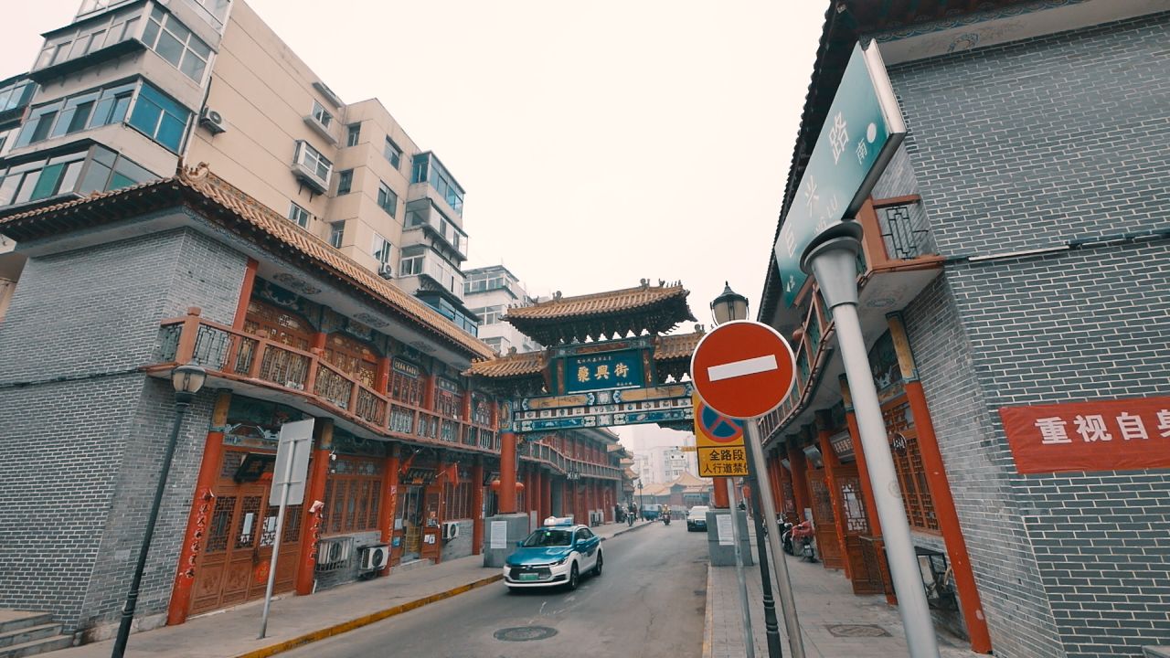 阳泉市南大街掠影