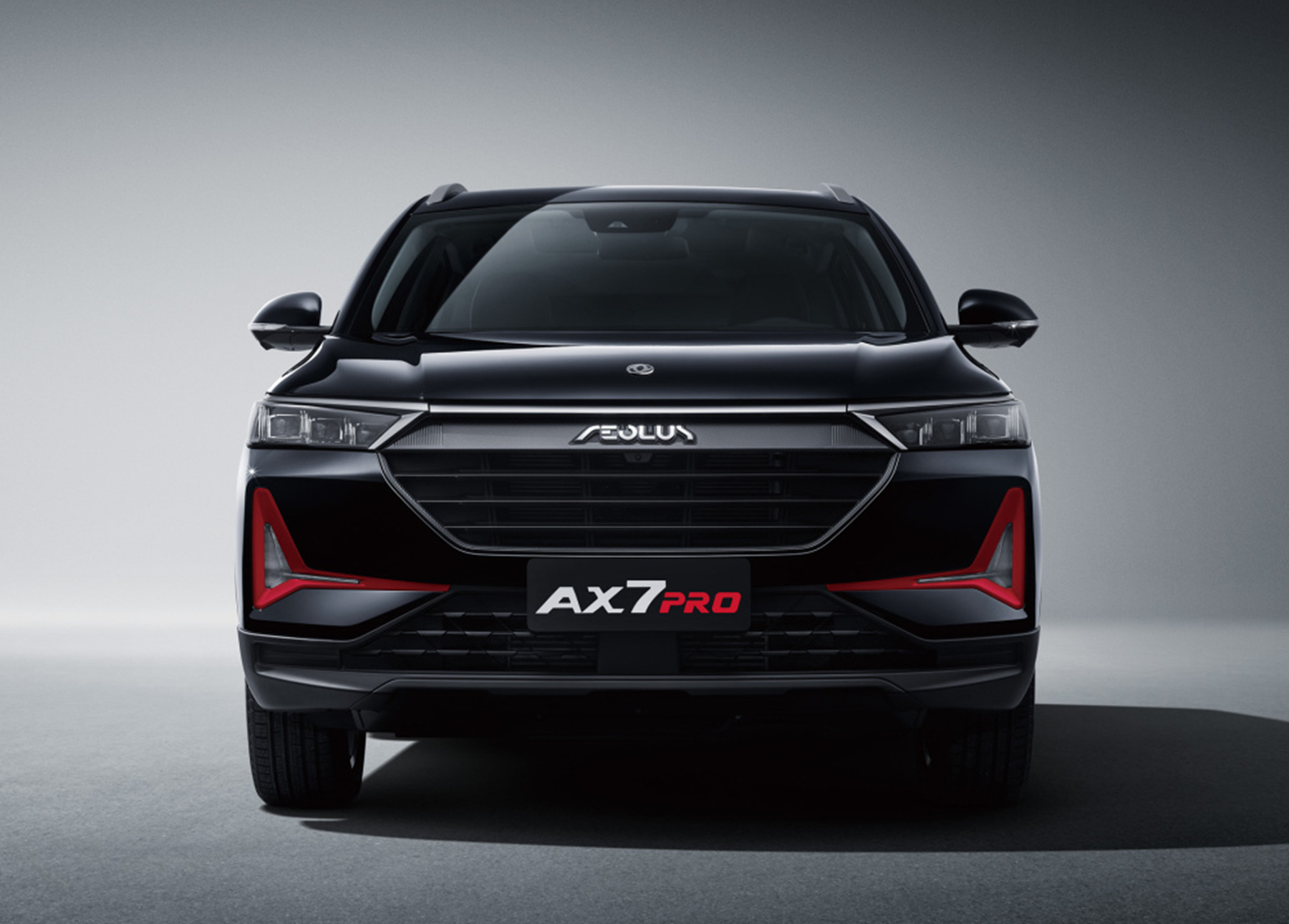 东风风神ax7pro上市起步1239万采用全新车标红线条点缀