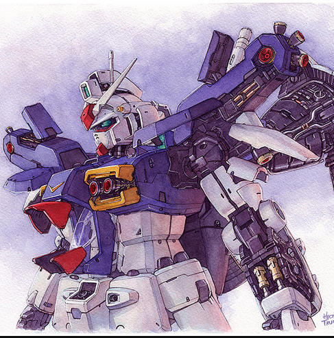 rx-78 gp01 绽放在宇宙的玉兰花