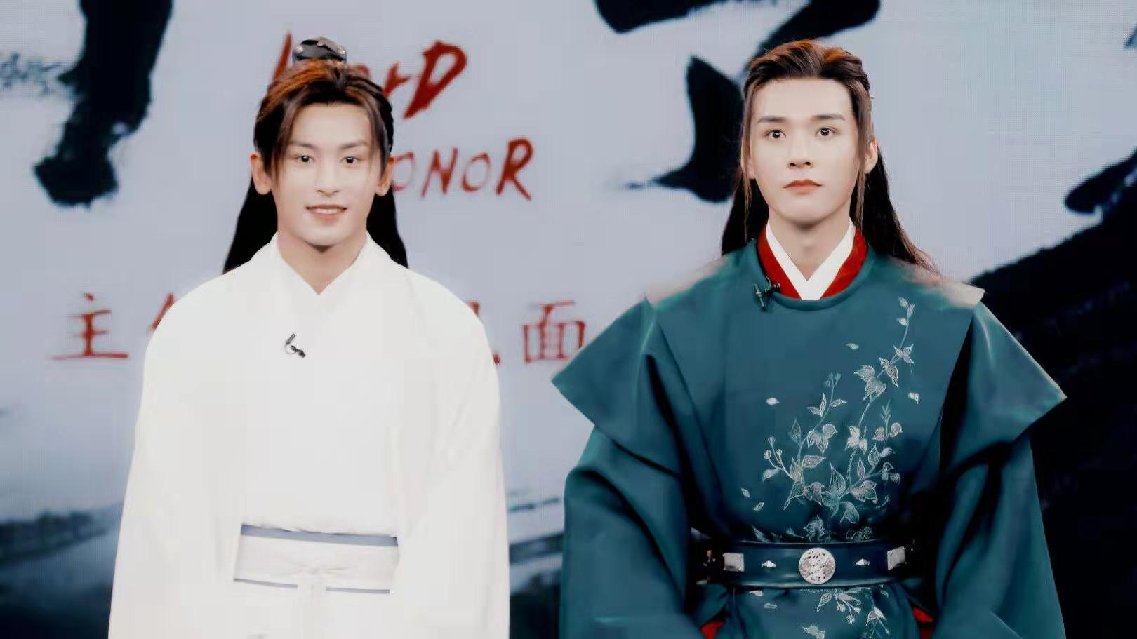 张哲瀚感谢粉丝山人们,海哲泪洒山河令见面会:你的未来,有人陪