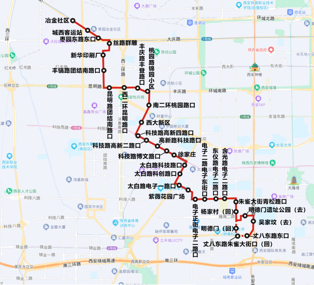982路公交车路线图图片