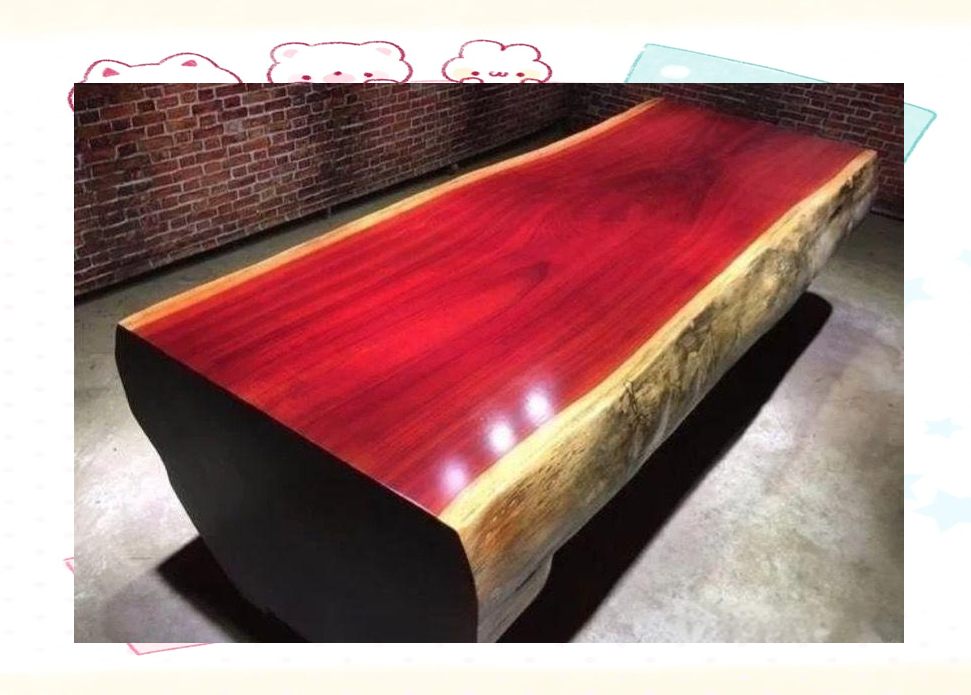 红花梨实木大板为何备受青睐?