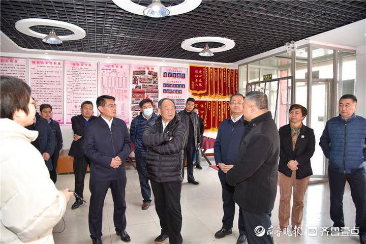山东省人社厅夏鲁青一行到惠民县调研就业创业工作开展情况