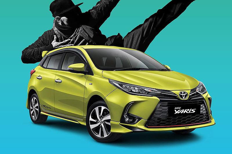 小改款丰田yaris的trd sportivo车型在印度尼西亚市场正式发布