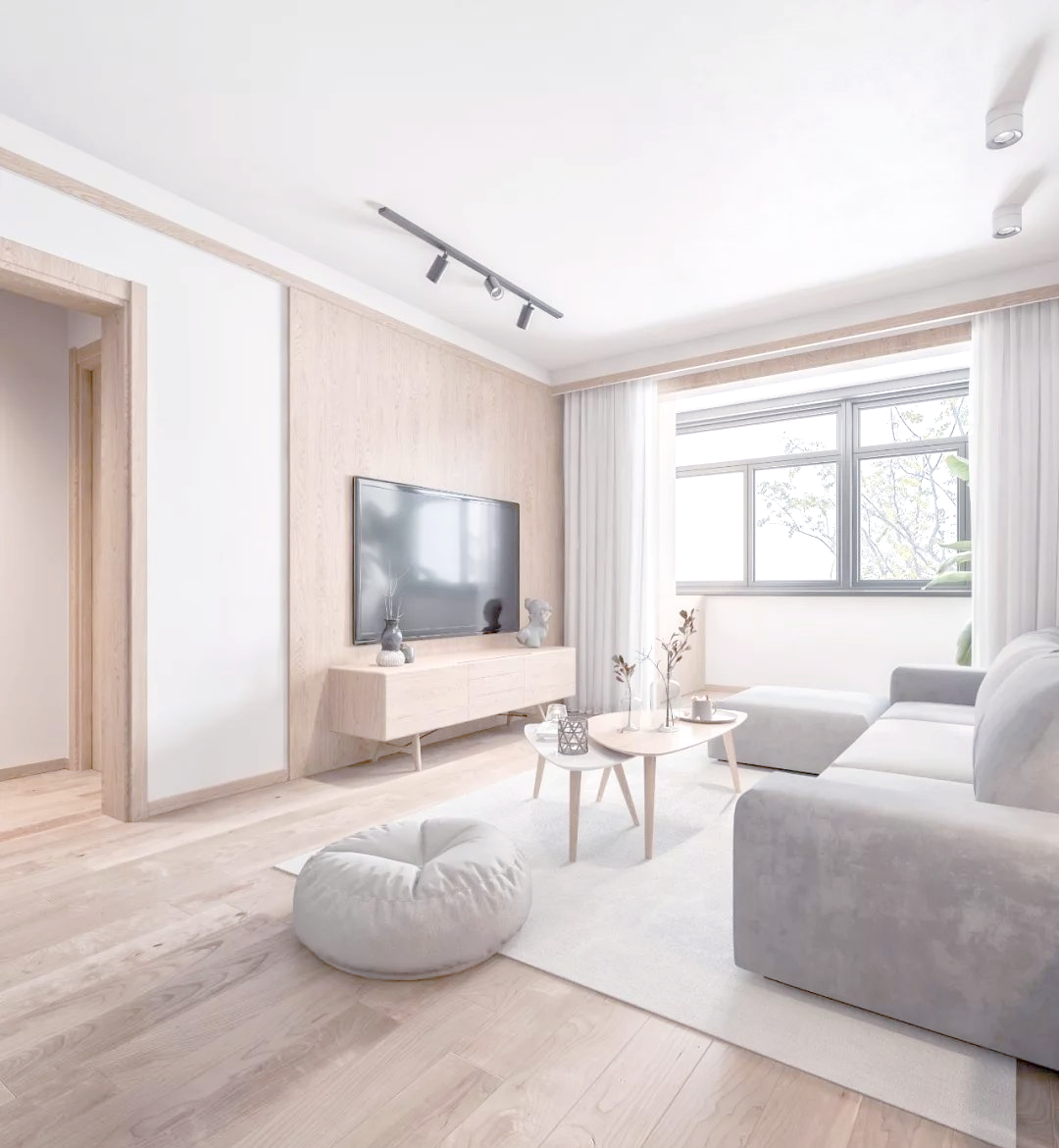 木饰面板作为墙面装饰,打造温馨高档次的家居环境!