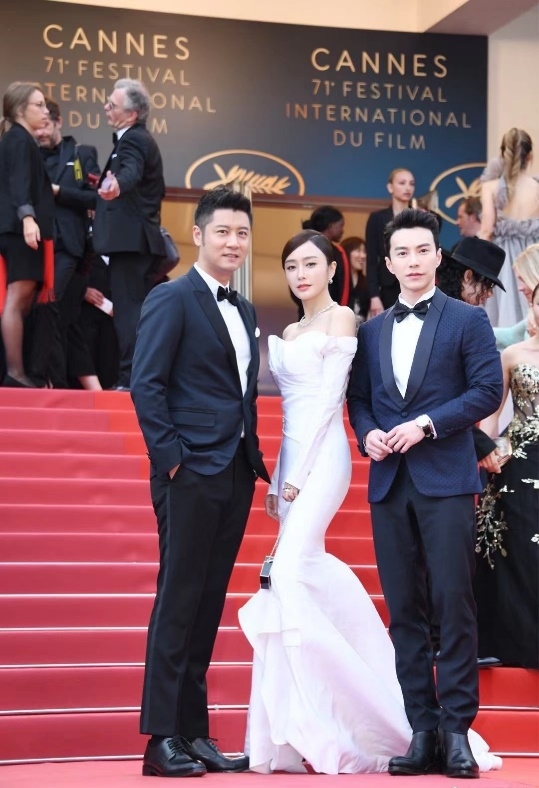 秦岚与旗下艺人王冠逸现身品牌活动 "延禧"搭档或将再度合作