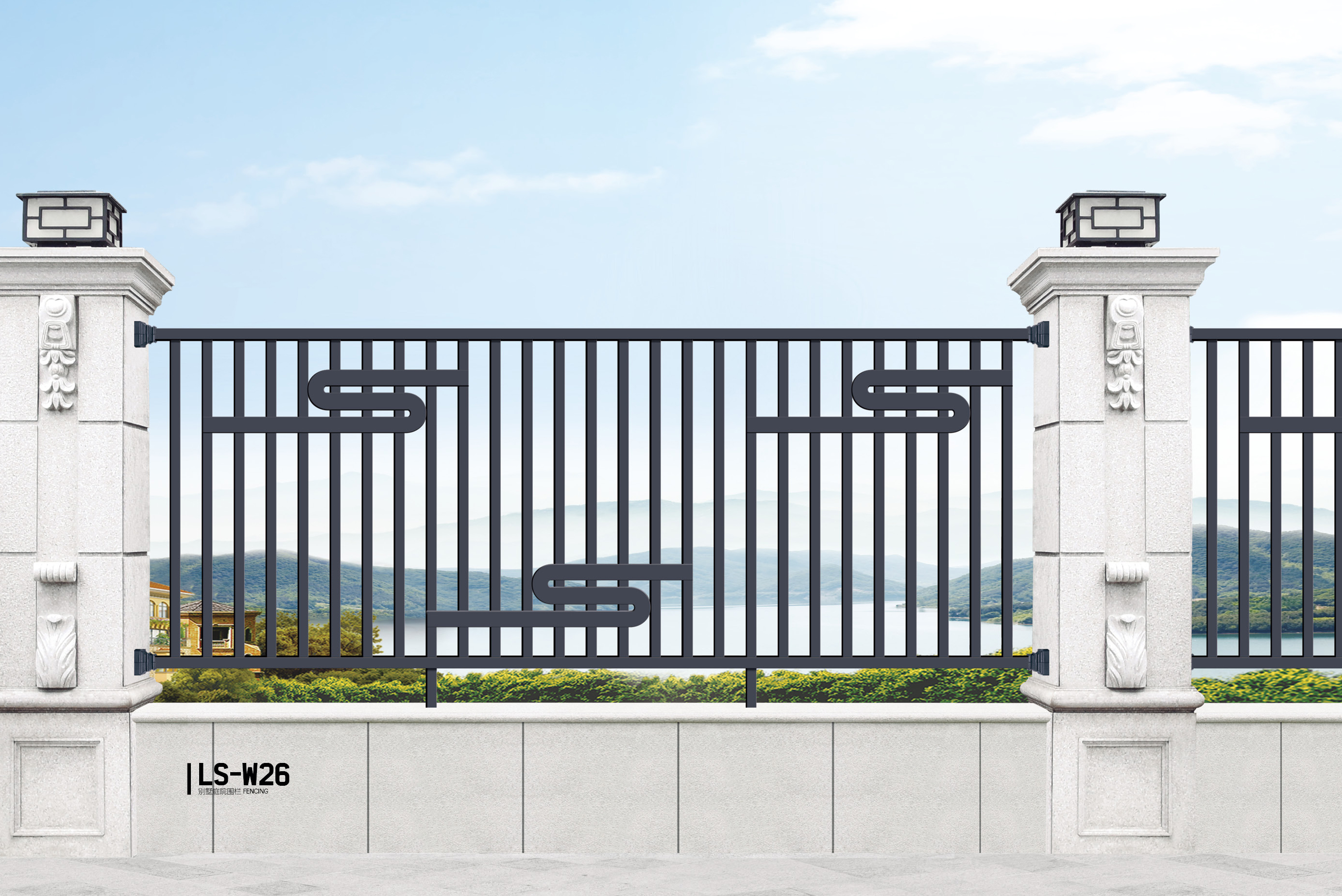 铝艺护栏 铝艺大门 铝艺门图片