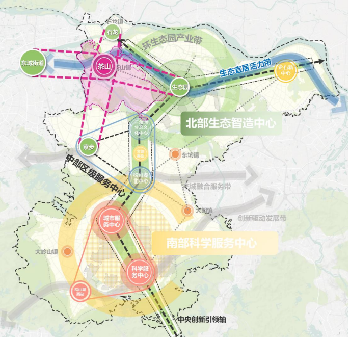 东莞2030年总体规划图图片