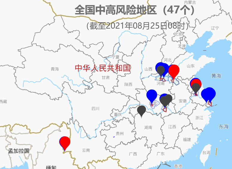 全国疫情中高风险地区信息汇总