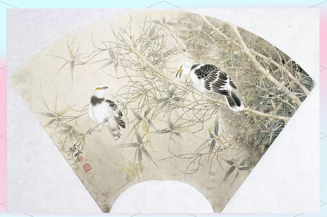 张贤明工笔花鸟画作品精选