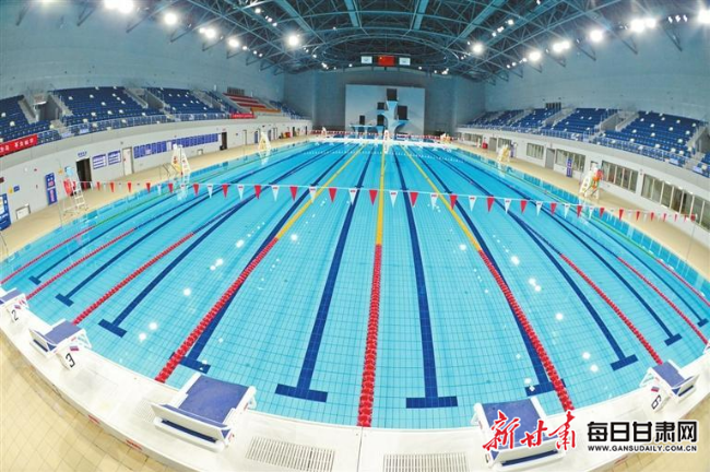 兰州奥体中心百合游泳馆6月2日对外体验开放