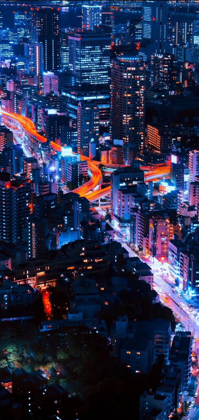 壁纸|夜幕下的都市美景壁纸