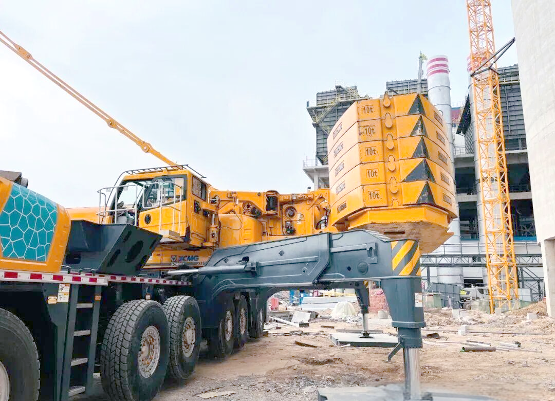 徐工600吨吊车:大型项目中的极限挑战与精彩表现