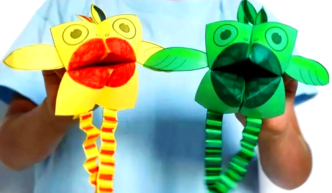 创意大嘴系列的手工探索:从鱼到鸟