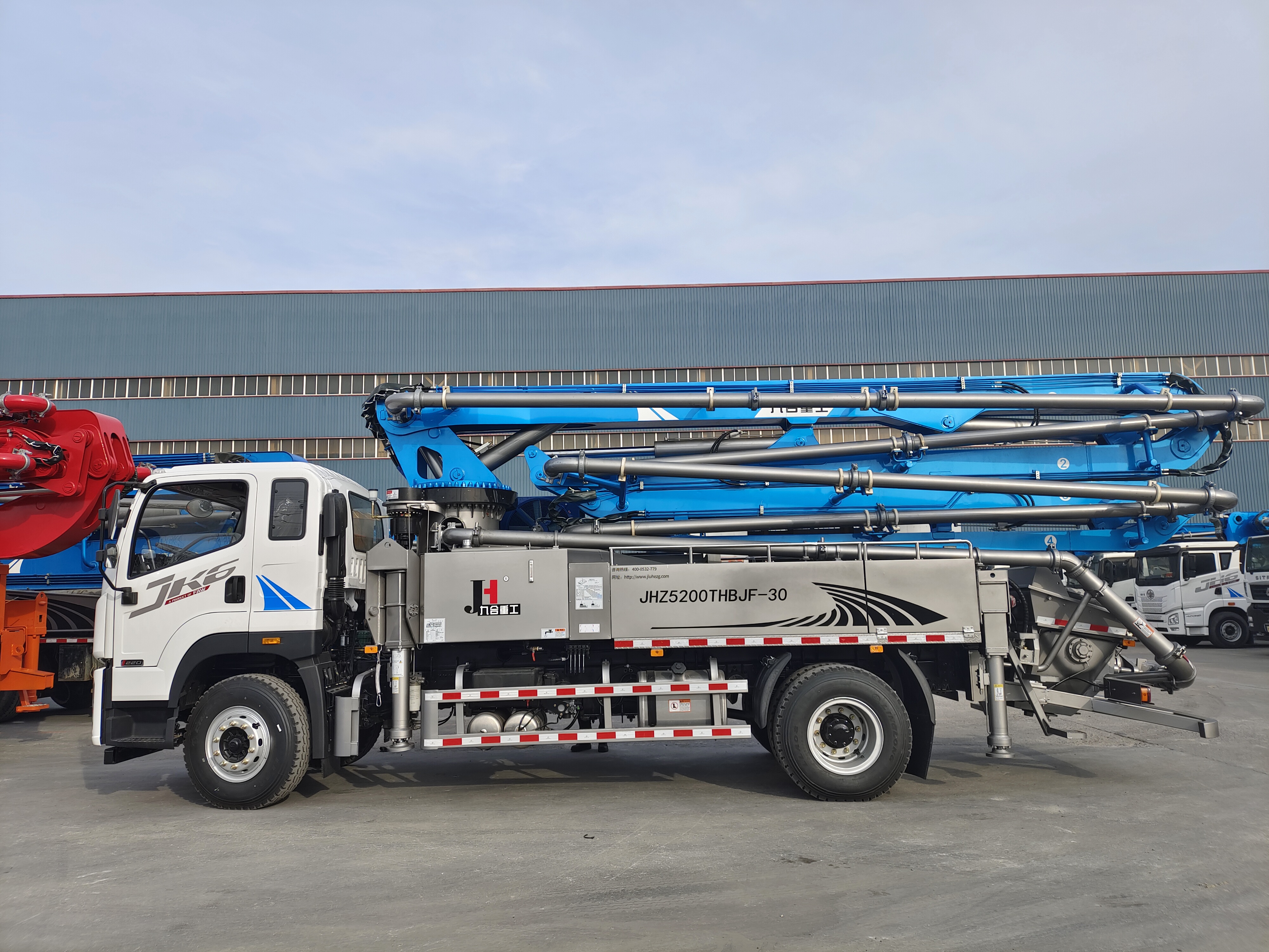 助力乡村振兴——九合30米泵车热销