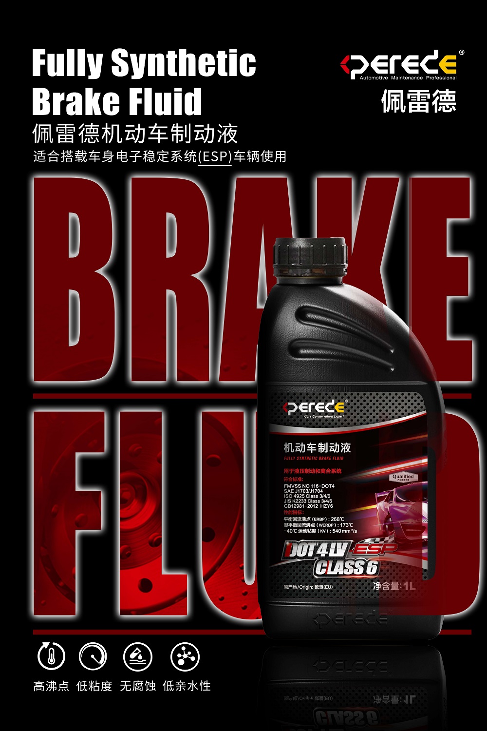 perede佩雷德|机动车制动液的工作原理