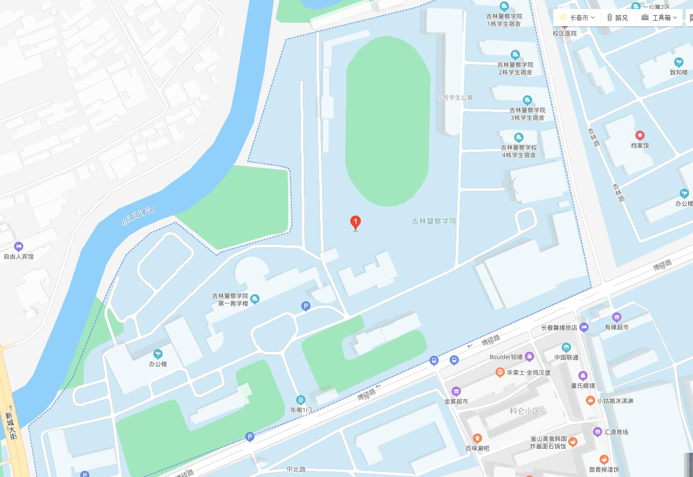 河南警察学院校内地图图片