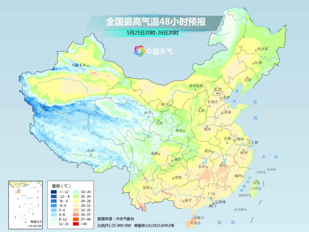 今起我国天气发生重大变化,这些地方周末体感温度近40