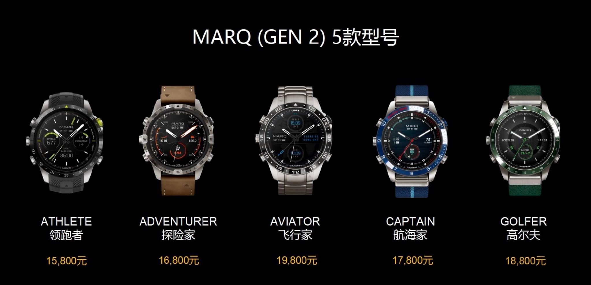 佳明领跑者marq athlete (gen 2)智能手表评测:高端不只有机械表一种